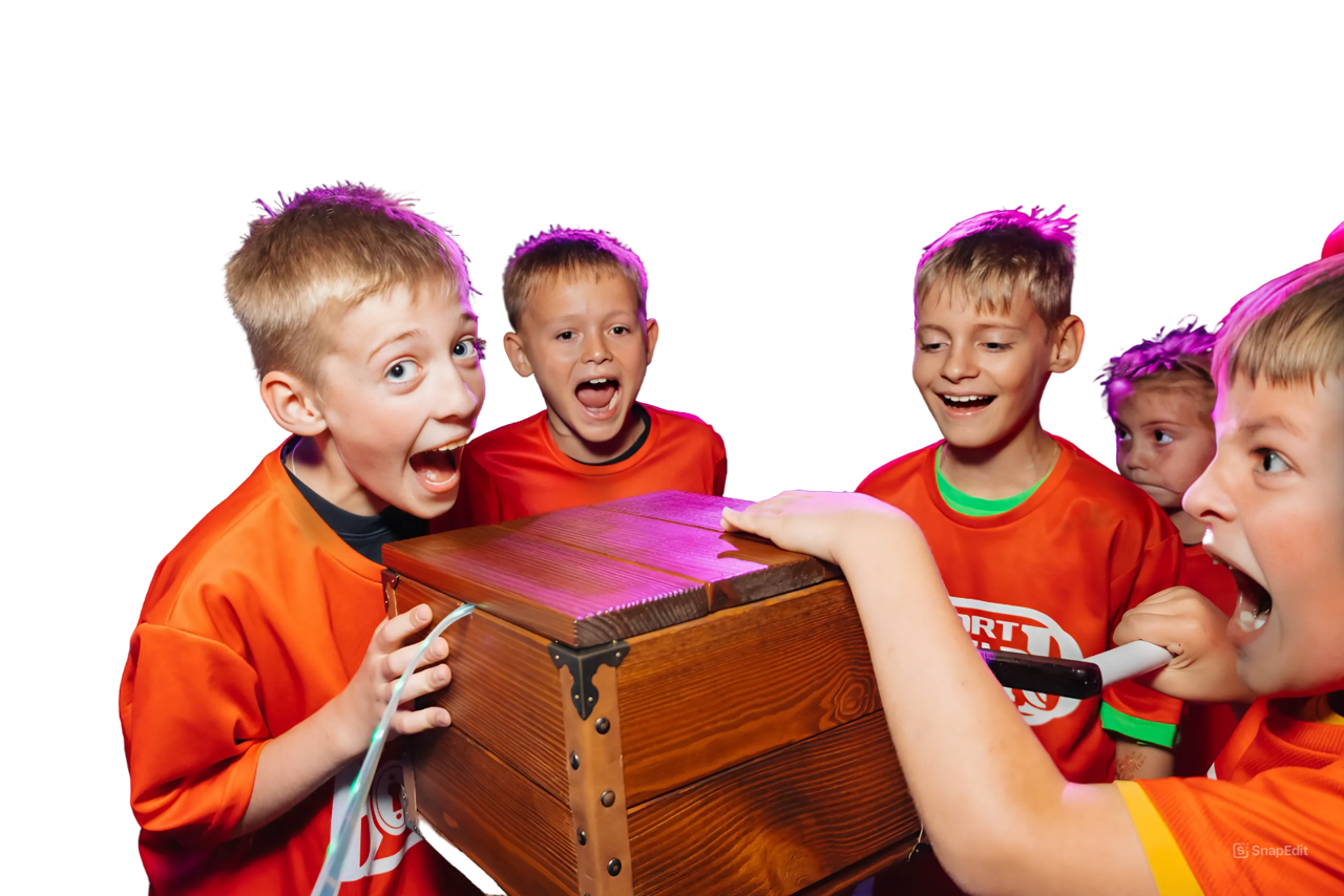 Детский день рождения  в стиле форт боярд